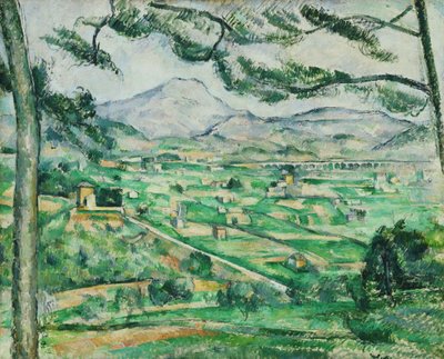 Mont Sainte-Victoire von Paul Cézanne